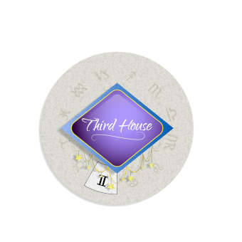 Third house button half size