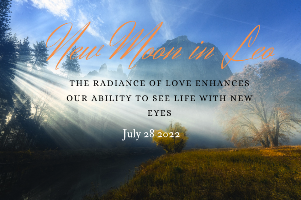 New Moon in Leo - An Experiment  July 28 2022