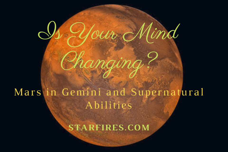 MARS IN GEMINI
