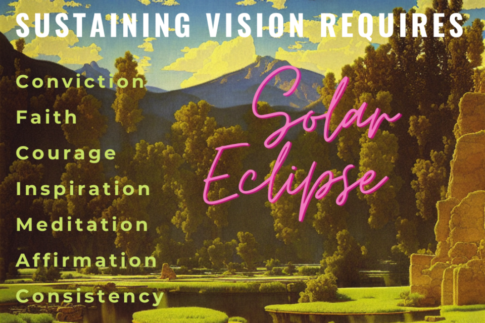 You Have The Vision Which Sees Beyond